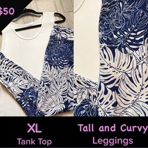 Xl modal Tank Top TC Leggings